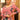 Cotton Fabric Peach Color Shibori Printed Party Wear Winsome Gown