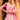 Shibori Printed Designs On Pink Color Cotton Fabric Party Wear Mesmeric Gown