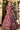 Shibori Printed Work On Pink Color Cotton Fabric Miraculous Party Wear Gown