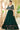 Stunning Teal Color  Georgette Fabric Embroidered Gown