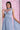 Georgette Fabric Embellished Sky Blue Color Readymade Palazzo Suit