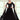 Black Color Amazing Style Georgette Readymade Gown With Dupatta