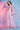 Exclusive Pink Color Georgette Fabric Sequins Work Party Wear Readymade Designer Co Ord Set With Shurg