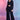 Exclusive Navy Blue Color Georgette Fabric Sequins Work Party Wear Readymade Designer Co Ord Set With Shurg