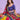 Navratri Special Multi Color Hand Block Print Readymade Chaniya Choli In Cotton Fabric