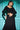 Blazing Black Color Georgette Function Style Pleating Pattern Lehenga