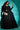 Blazing Black Color Georgette Function Style Pleating Pattern Lehenga