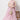 Creative Pink Color Georgette Fabric Crush Lehenga Choli