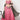 Beauteous Chinon Fabric Pink Color Function Style Lehenga
