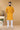 Magnificent Yellow Color Art Silk Fabric Wedding Wear Designer Readymade Kurta Pyjama For Men