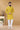 Fetching Mustard Color Cotton Fabric Wedding Wear Designer Readymade Kurta Pyjama For Men
