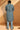 Appealing Teal Color Jacquard Fabric Readymade Kurta Pyjama For Men
