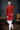 Silk Fabric Bewitching Kurta Pyjama In Red Color