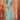 Exclusive Embroidery Work Sea Green Color Organza Fabric Saree