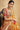 Orange Color Weaving Work Organza Fabric Saree