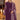 Georgette Fabric Purple Color Gorgeous Look Pakistani Replica Suit