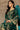 Georgette Fabric Dark Green Color Elegant Pakistani Replica Suit