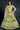 Sea Green Color Silk Fabric Sangeet Wear Appealing Lehenga