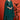 Sequins Work On Awesome Georgette Gown With Dupatta In Teal Color