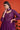 Appealing Sequins Work On Georgette Gown With Dupatta In Purple Color