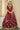 Maroon Color Organza Fabric Vintage Embroidered Lehenga