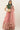 Net Fabric Peach Color Readymade Lehenga With Winsome Embroidered Work