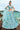 Sky Blue Organza Sequins Embroidery Lehenga Choli
