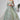 Sea Green Sequins Work Chiffon Silk Fabric Lehenga Choli
