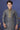 Grey Color Jacquard Silk Fabric Reception Wear Fancy Kids Wear Kurta Pyjama