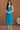 Georgette Fabric Cyan Color Pleasance Chikankari Work Kurti