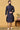 Navy Blue Color Art Silk Fabric Sangeet Wear Embroidered Readymade Men Kurta Pyjama