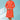 Beautiful Orange Color Art Silk Fabric Reception Wear Readymade Kurta Pyjama For Men