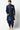 Navy Blue Color Art Silk Fabric Sangeet Wear Fancy Readymade Dhoti Style Indo Western For Men