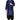 Function Wear Navy Blue Color Dhupion Silk Fabric Dhoti Style Kurta Pyjama