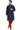 Navy Blue Color Festival Wear Kurta Pyjama For Men In Dhupion Silk Fabric