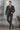 Vivacious Rayon Fabric Coat Suit In Black Color