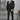 Tempting Black Color Fancy Fabric Coat Suit