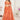 Organza Fabric Orange Color Magnificent Printed Lehenga