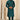 Radiant Teal Color Art Silk Fabric Kurta Pyjama Jacket Set