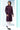 Purple Color Art Silk Kurta Pyjama Set for Men