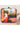 Solid Art Silk Fabric Printed Clutch In Multi Color