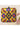 Yellow Art Silk Clutche With Printed Designs for Function