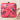 Pink Art Silk Clutche with Digital Printed for Function