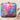 Chic Multi Color Art Silk Printed Designer Clutch
