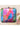 Chic Multi Color Art Silk Printed Designer Clutch