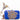 Stunning Blue Art Silk Clutch with Eye Catching Embroidered for Function