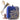 Amazing Blue Color Art Silk Clutch Purses For Function