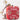 Art Silk Fabric Lovely Clutch Purses In Red Color