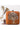 Superior Art Silk Clutch In Rust Color