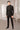 Rayon Fabric Brilliant Function Wear Tuxedo Suit In Black Color